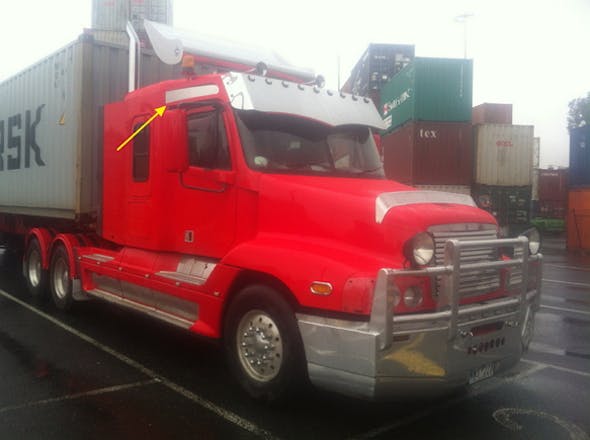 Freightliner Century Columbia Above Door Trim By RoadWorks