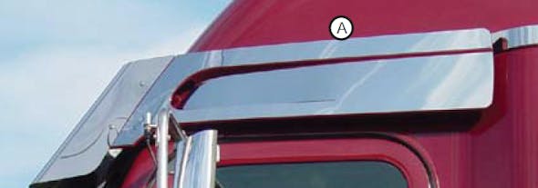 Freightliner Century Columbia Above Door Trim 2003 & Earlier By RoadWorks