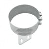Peterbilt Wide Band Angled Exhaust 7" Clamp 2