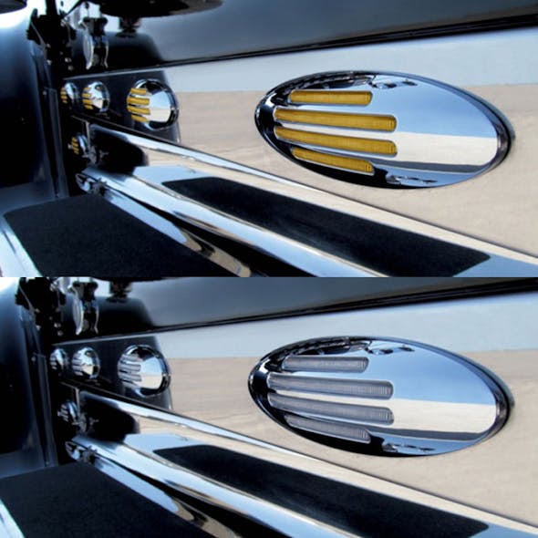 Freightliner Cascadia 72" Sleeper Panel With Flatline LEDs