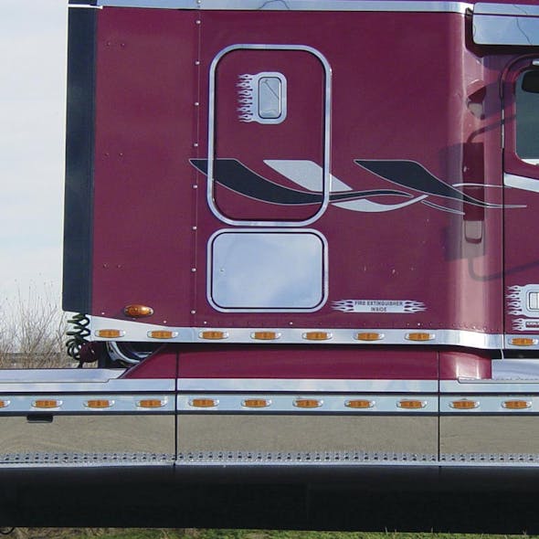 Freightliner Columbia 2004 And Newer Storage Door Trims