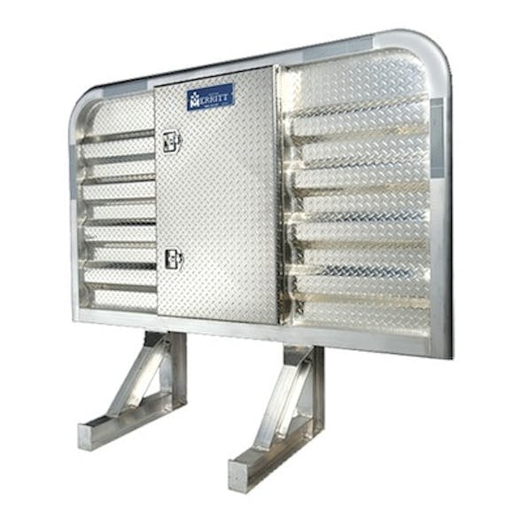Dyna Light Security Headache Rack With Center Enclosure