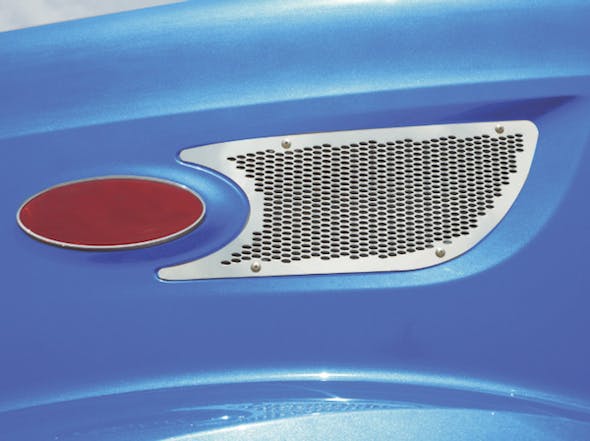 Peterbilt 587 Air Intake Grill
