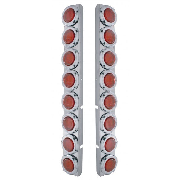 Peterbilt 379 389 Rear Air Cleaner Light Bar With Red Lens
