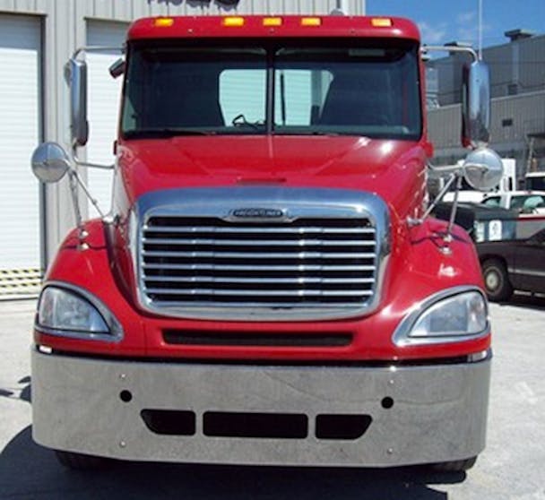 Freightliner Columbia & Century Bumper 2008 & Newer By Valley Chrome 9Front View)