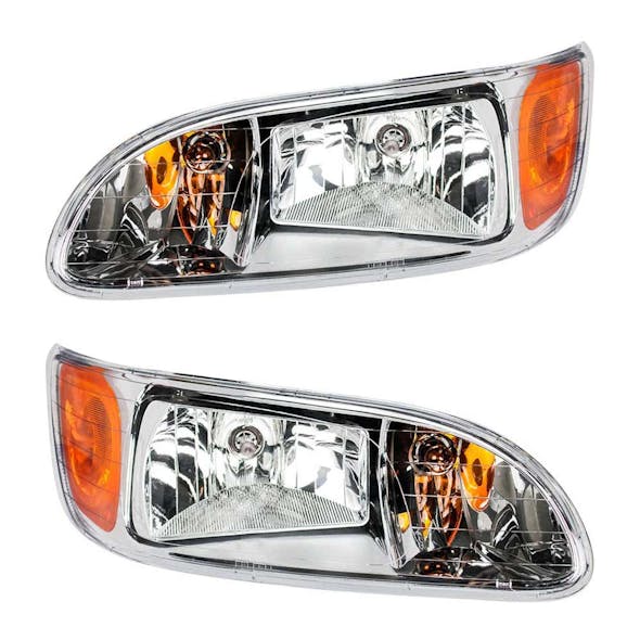 Peterbilt Headlights 16-09190-L 16-09190-R - Thumbnail