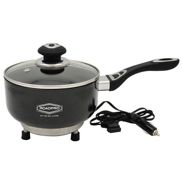 RoadPro Portable Sauce Pan With Non-Stick Surface