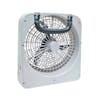RoadPro 10" 12 Volt Or Battery Dual Power Portable Fan Back View
