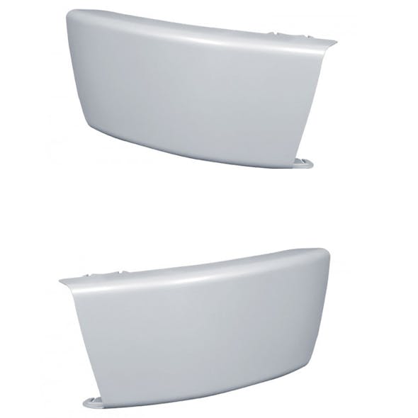 Freightliner M2 112 Bumper End Piece 28.35" - Painted Complete Set