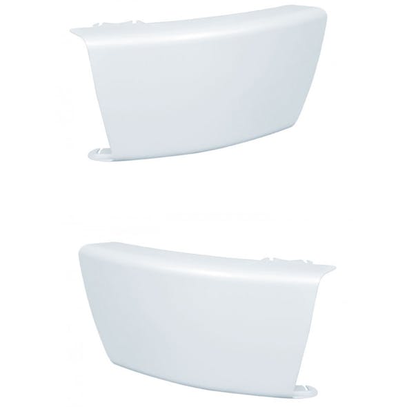 Freightliner M2 112 Bumper End Piece 24.8" - Chrome Complete Set