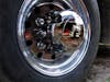 Standard Series Omega Chrome Rear Axle Wheel Cover