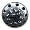 Standard Series Omega Chrome Front Axle Wheel Cover