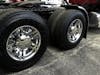 Spyder 225 Series Chrome Rear Axle Wheel Cover On Truck