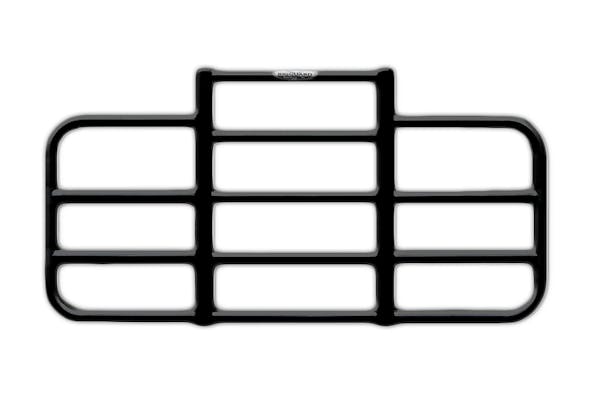 Peterbilt 388 389 Full Bar Over Headlight Rig Guard Black Powder