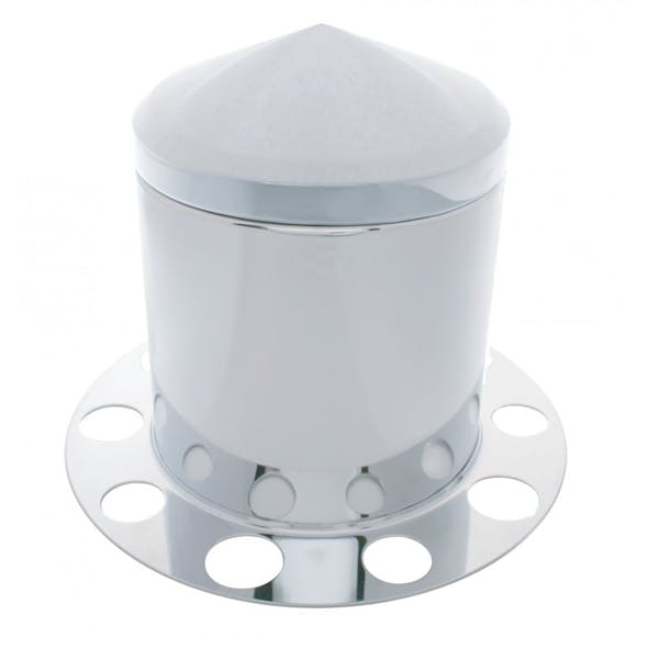 3Pc Pointed Rear Axle Cover for Wheels With 1.5" Lug Nuts