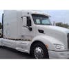 Peterbilt 579 Sleeper Panels Stainless Steel White Truck