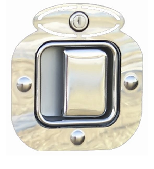 Peterbilt 362 Door Latch Trim With Cutout Top By RoadWorks