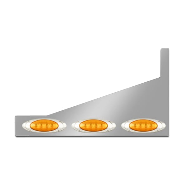 Peterbilt 359 379 388 389 Premium Sleeper Panel M1 Style LED Lights Extension