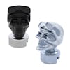Skull Biker 13/15/18 & Super 10 Gearshift Knob Chrome & Black