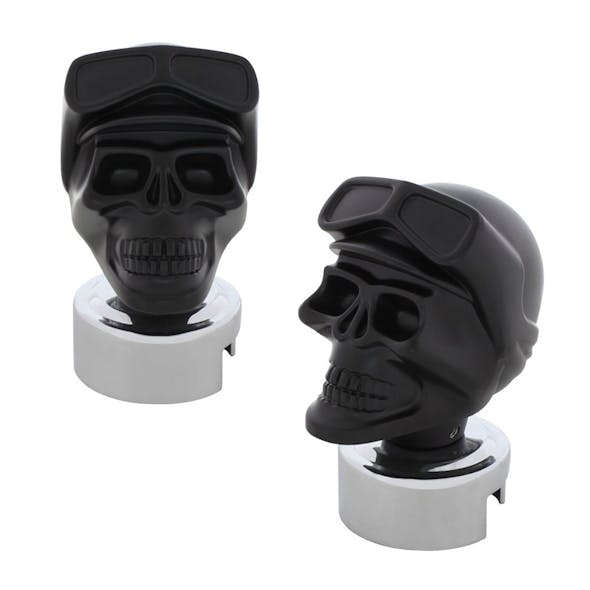 Skull Biker 13/15/18 & Super 10 Gearshift Knob Black