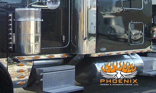 Peterbilt 379 388 389 Cab Cowl & Sleeper Panel Kit W/ M1 Style LEDs