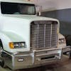 Freightliner Classic and FLD 120 Stainless Steel Hogebuilt Grill Installed