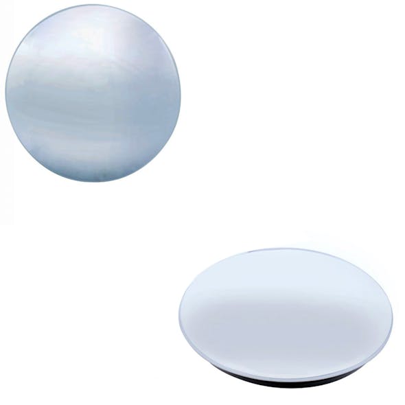 Chrome Freightliner Columbia Bumper Fog Light Cover