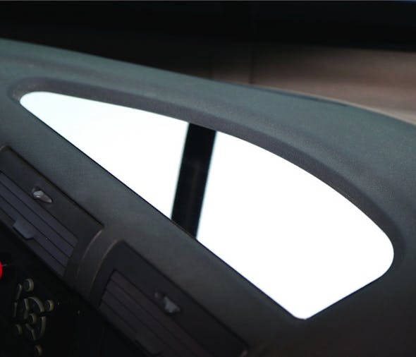 Freightliner Cascadia Stainless Steel Center Dash Trim