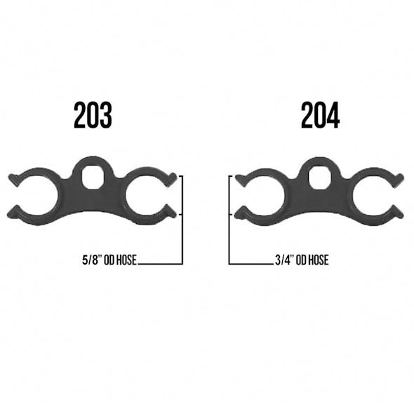 Hose Separators - Dimensions