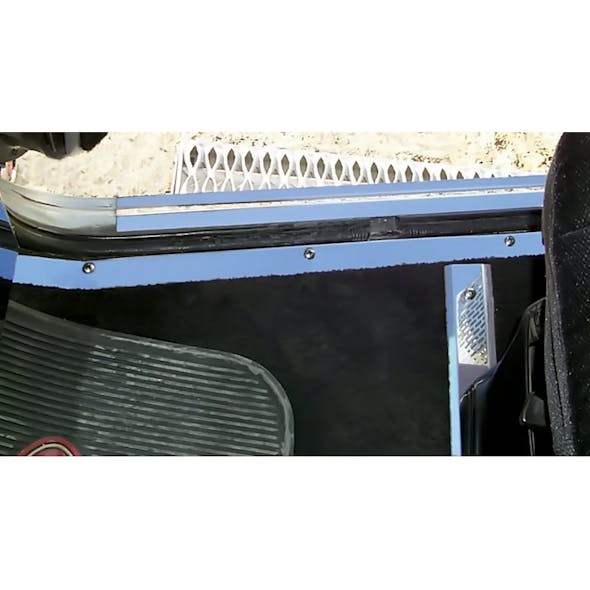 Peterbilt 359 Cab Door To Carpet Transition Trims