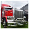 Peterbilt 388 389 567 Tuff Guard Grill Guard (Stainless Steel; Installed)