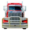 Peterbilt 388 389 567 ProTec Grill Guard (Installed)