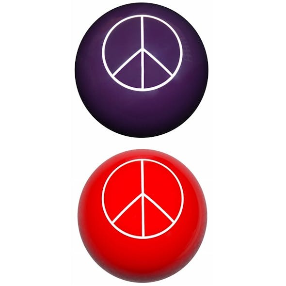 Peace Sign Shift Knob Colors
