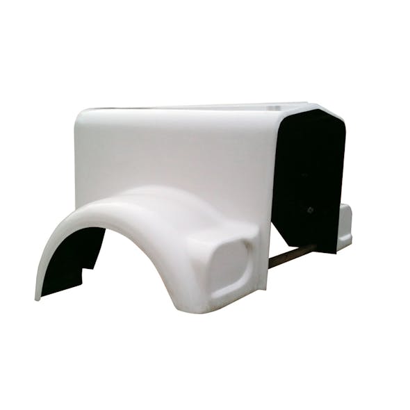 Kenworth W900A Hood Side