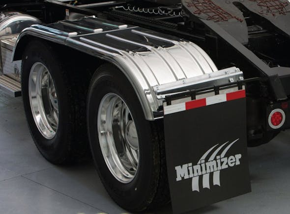 Minimizer TT Twin MIN2260 Silver Mirror Finish Poly Fender - Elite Truck  Accessories