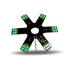 8" Star With Green LEDs For 15" Donaldson & Vortox Air Breather