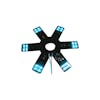 8" Star With Blue LEDs For 15" Donaldson & Vortox Air Breather