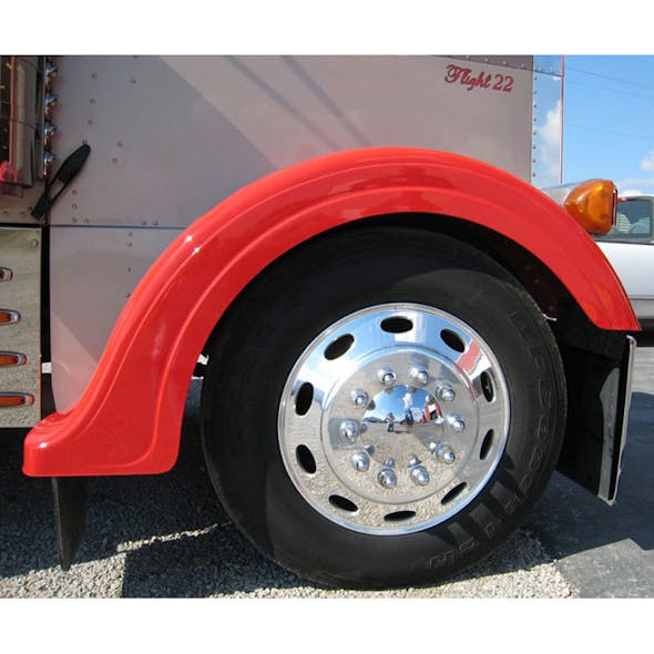 Peterbilt 379 Classic Fiberglass Front Fender Set