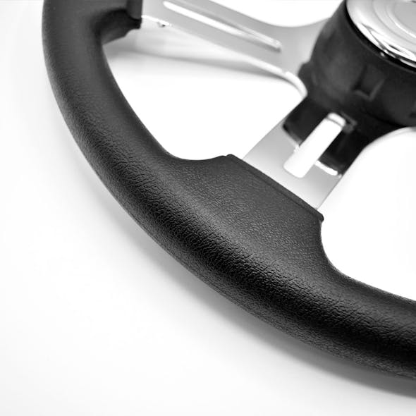 Classic Polyurethane 18" Steering Wheel - Close Up
