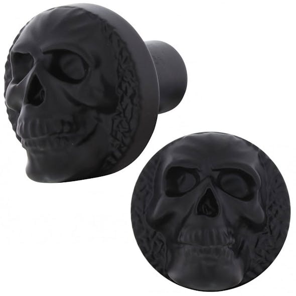 Black Skull Air Valve Knob