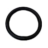 18" Black Leather Steering Wheel Cover