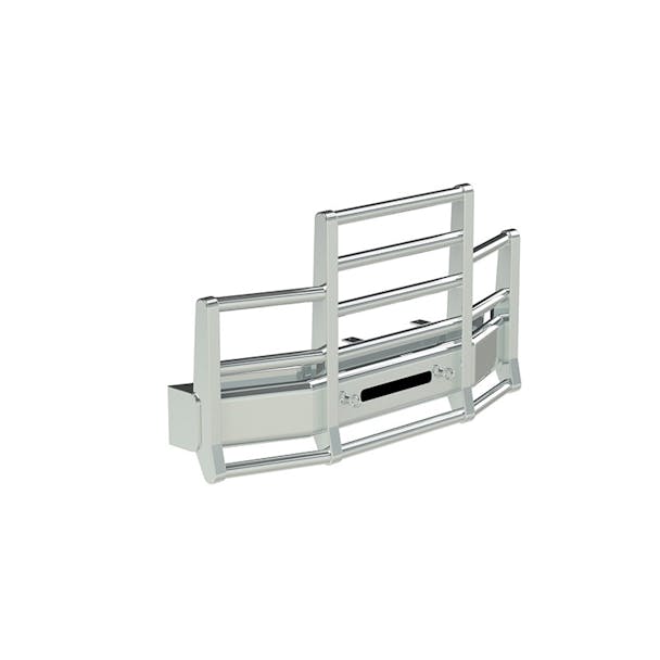 Kenworth T660 Herd 4 Post Defender Bumper Grill Guard With Horizontal Bars