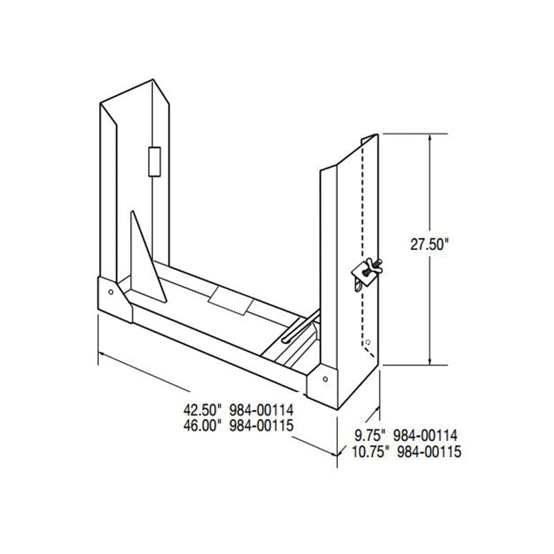 Trailer Spare Tire Carrier Nash Style