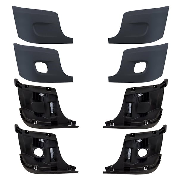 Freightliner Cascadia Bumper Corners and Reinforcements 21-27300-004 21-27300-001