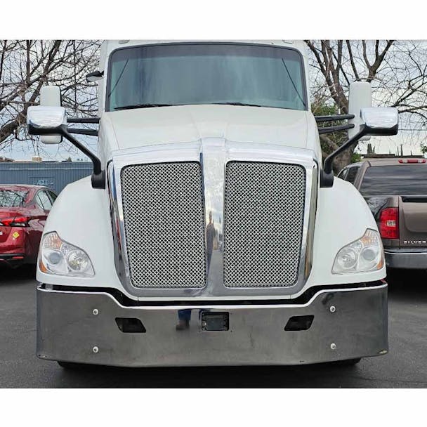 Kenworth T680 Chrome Plated Steel Bumper By Valley Chrome