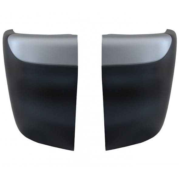 Freightliner Columbia Silver Front Bumper Ends