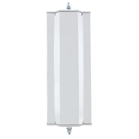 Stainless Steel West Coast Mirror Back View