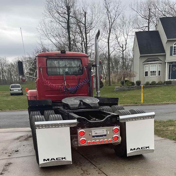 Chrome Bottom Mud Flap Weight On Mack