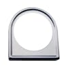 Chrome Single Truck Gauge Mounting Bracket Front