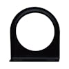 Black Single Truck Gauge Mounting Bracket Back